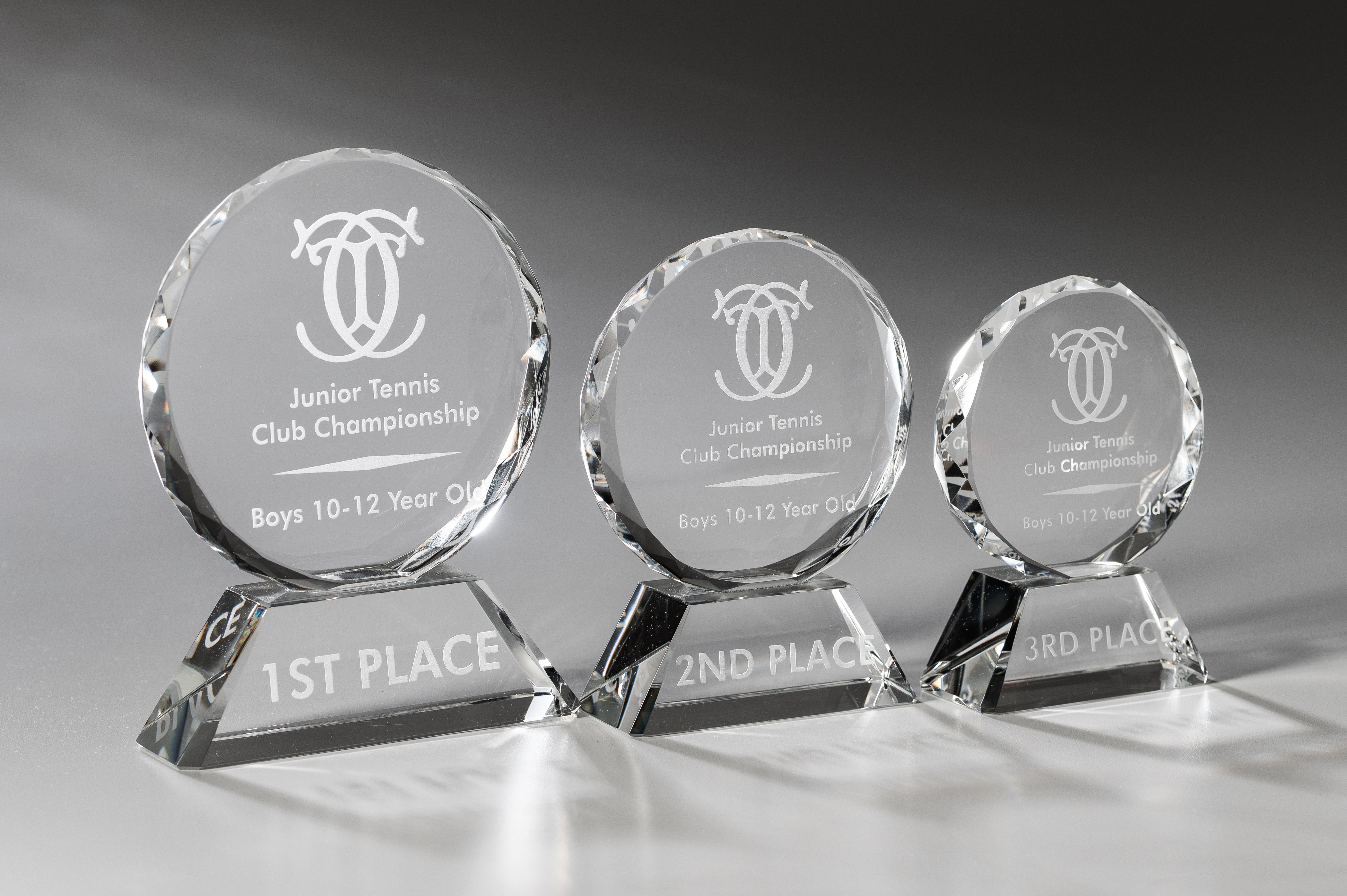 Round Crystal Award