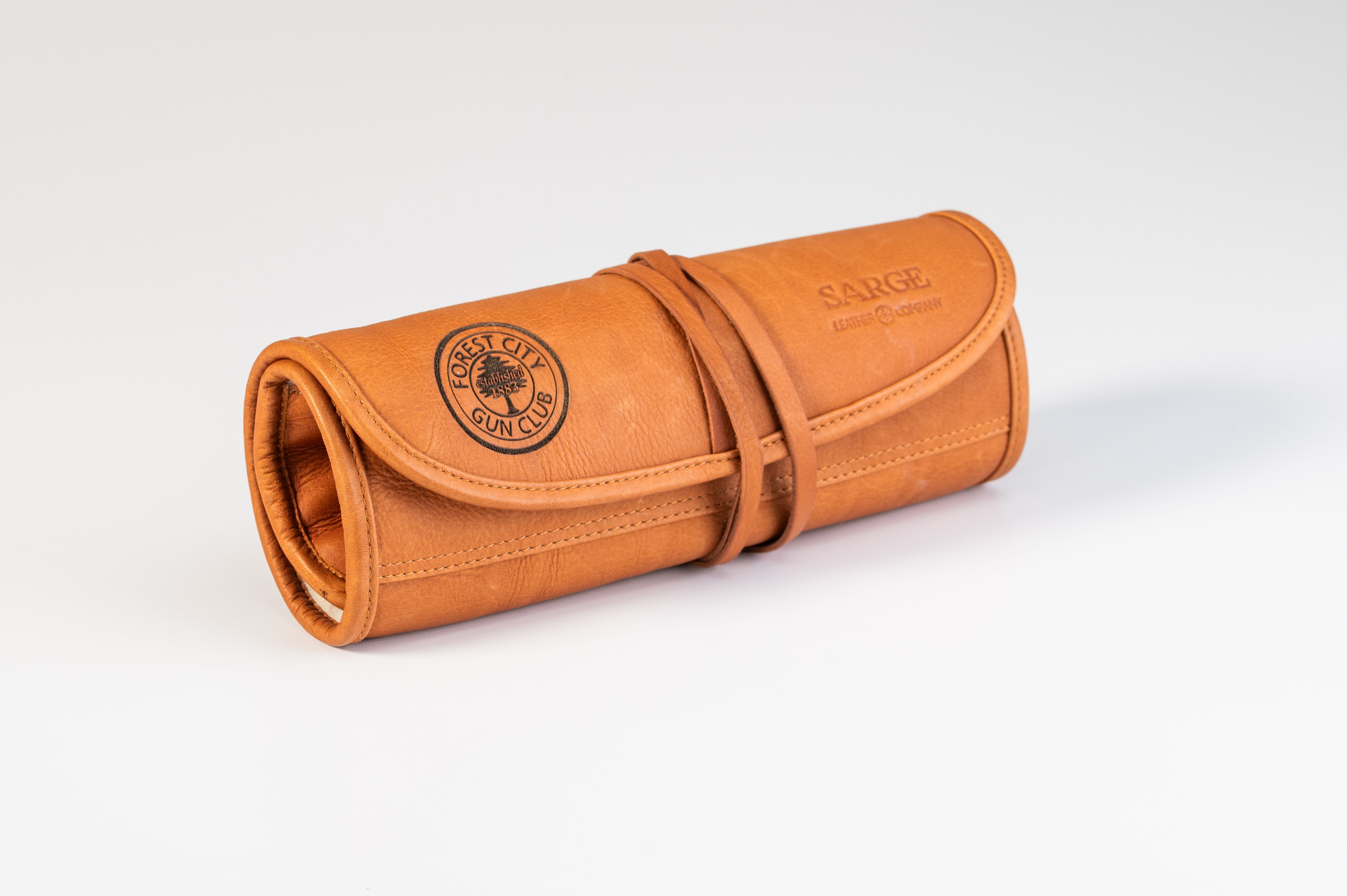 Leather Gun Cleaning Mat Roll