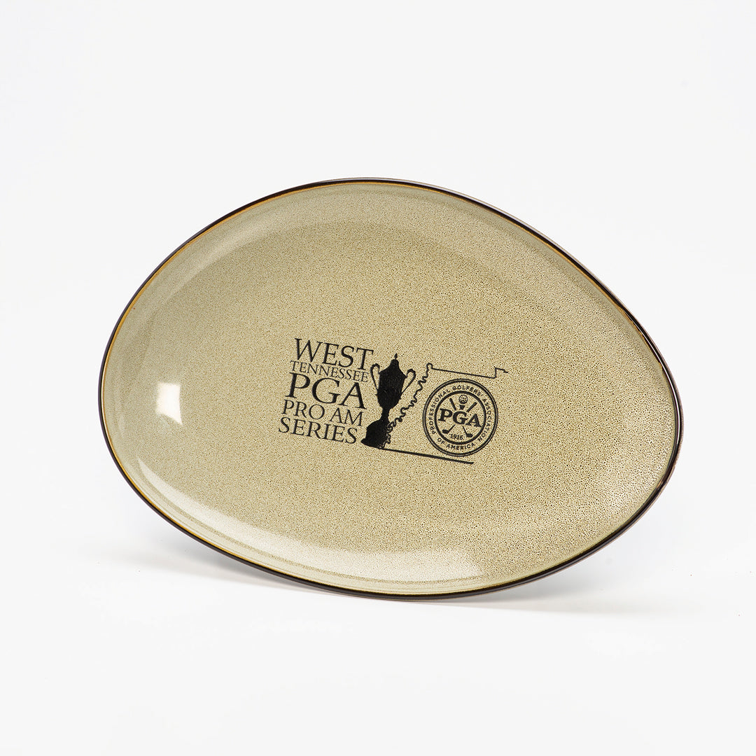 Stoneware Ash Platter