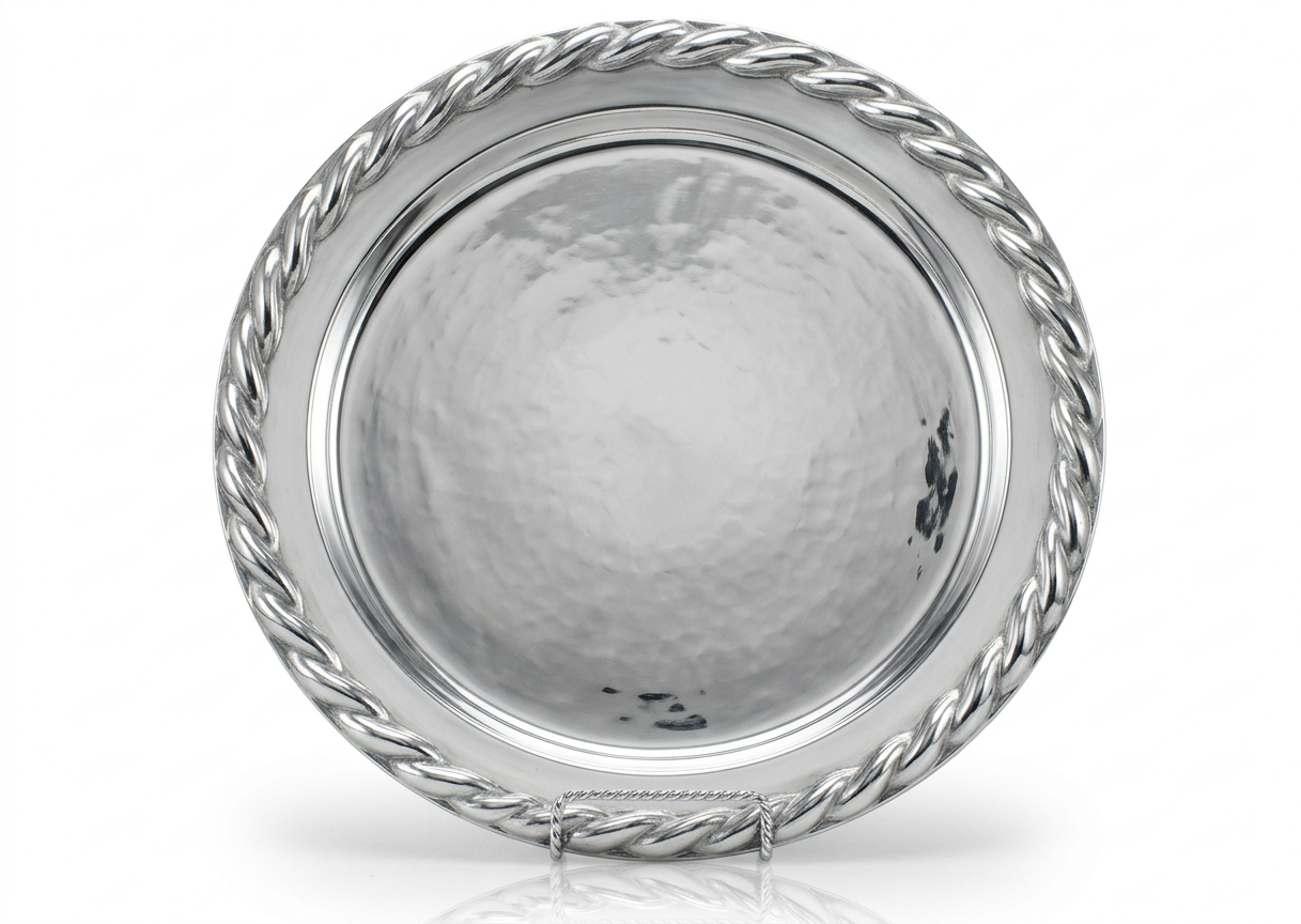 Tray with Rope Trim