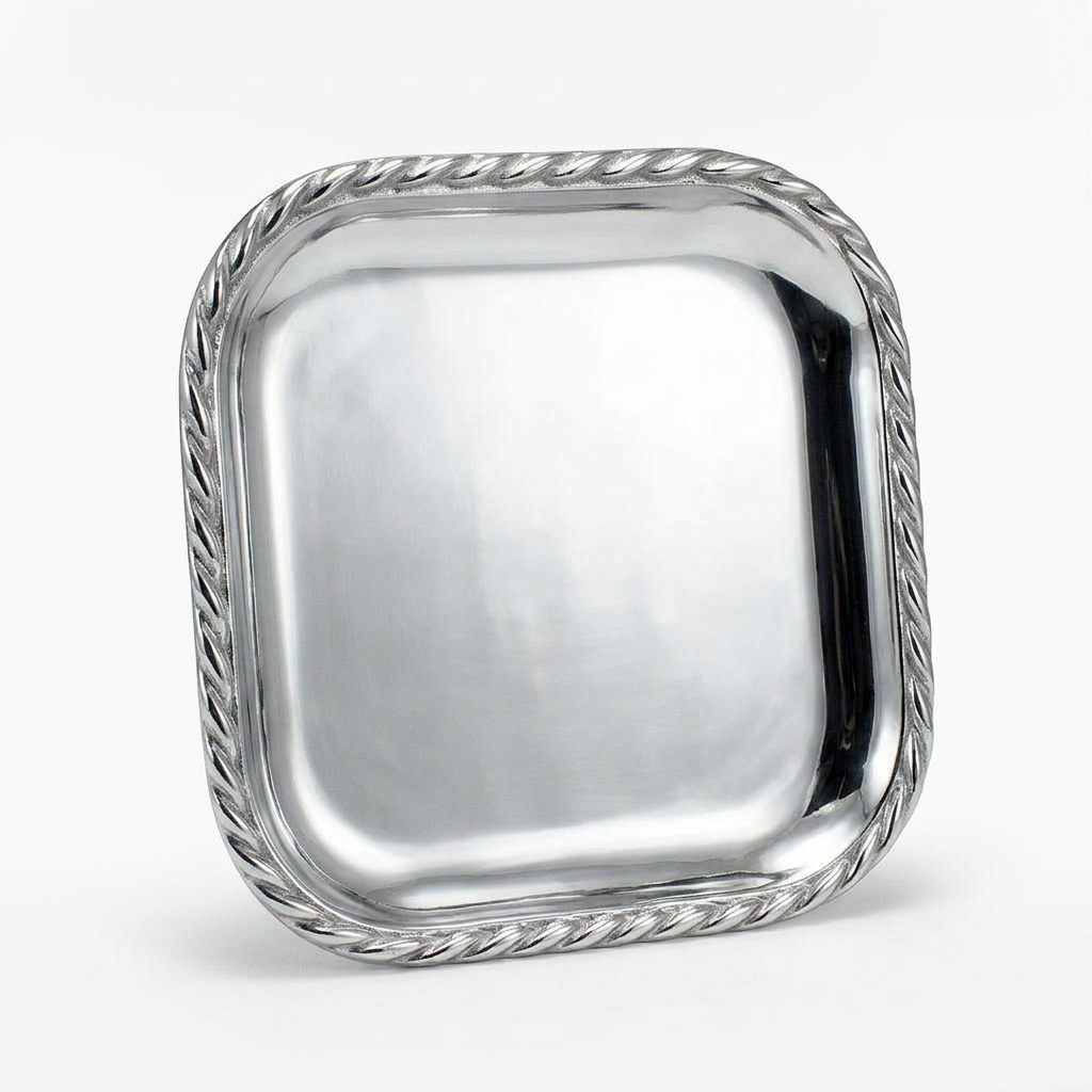 Tray with Rope Trim