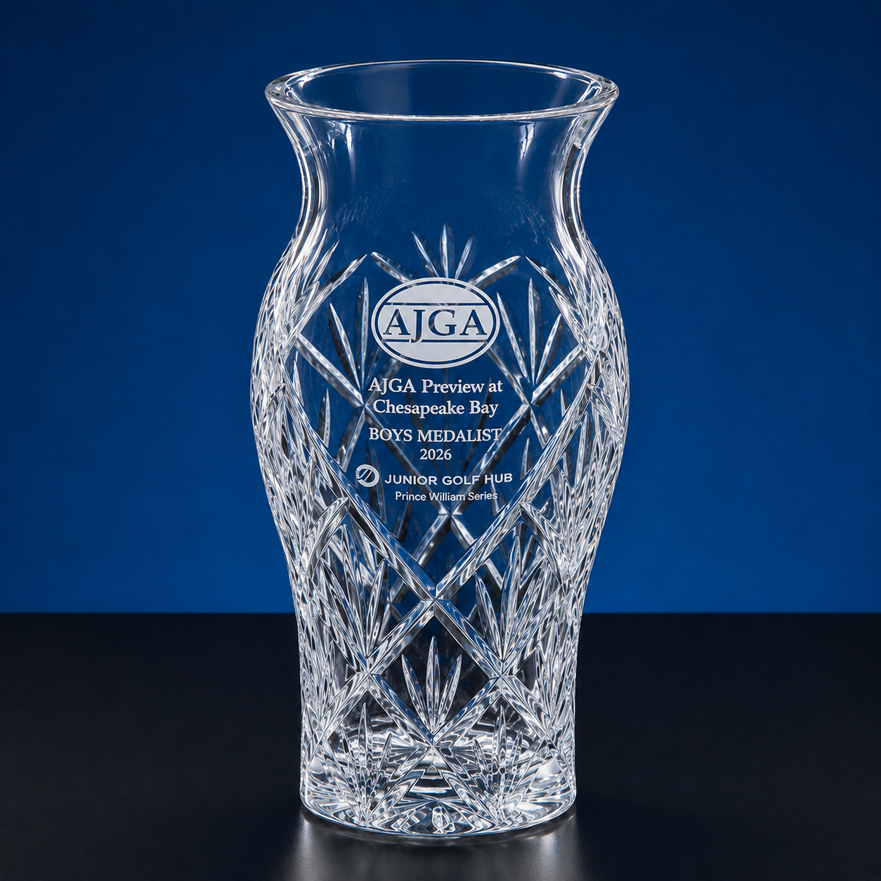 Crystal Curva Vase