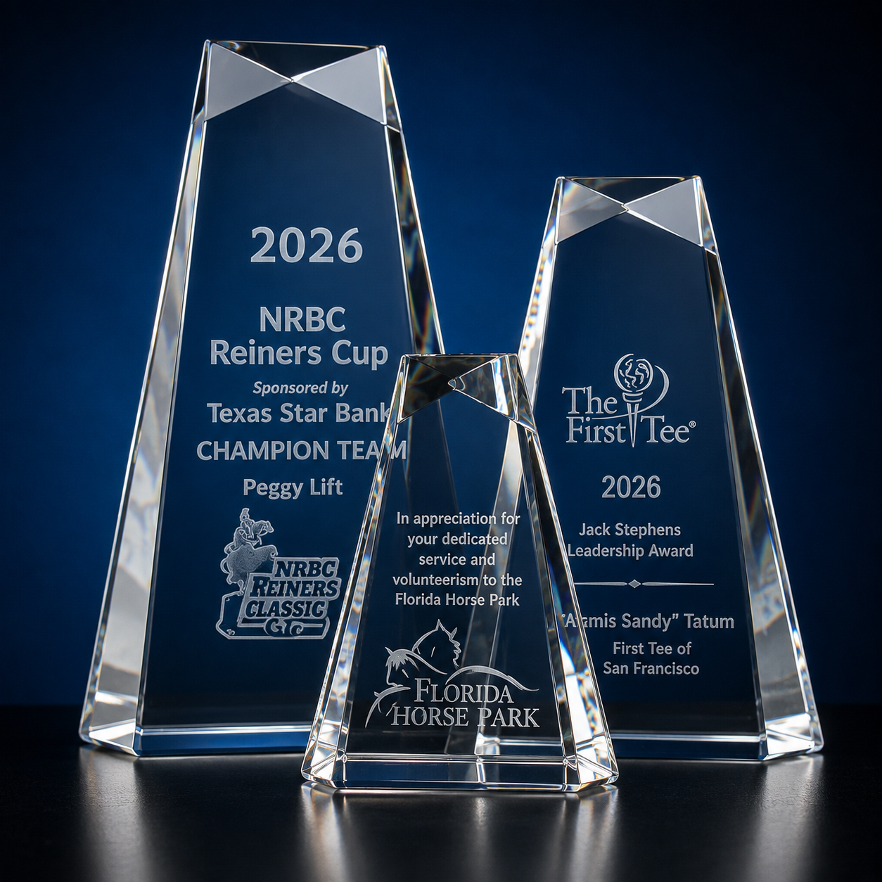 Acrylic Pinnacle Award
