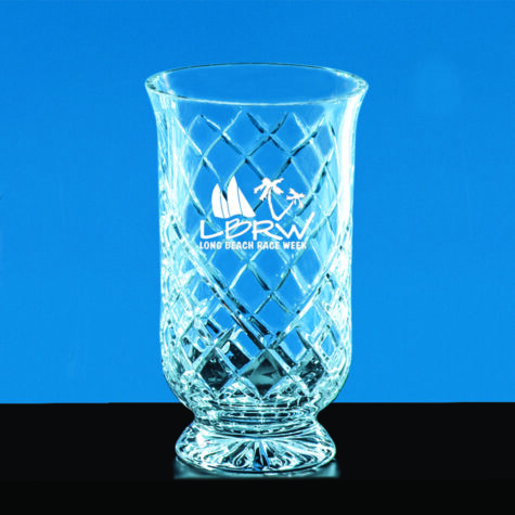 Crystal Hurricane Vase (Small)