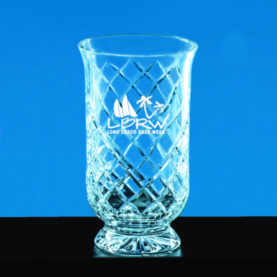 Crystal Hurricane Vase (Large)
