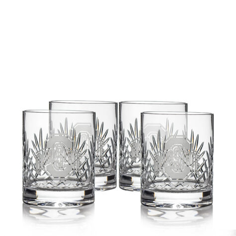 Set of 4 Double Old Fashioned Glasses