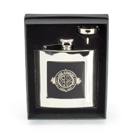 Silver-Plate Flask