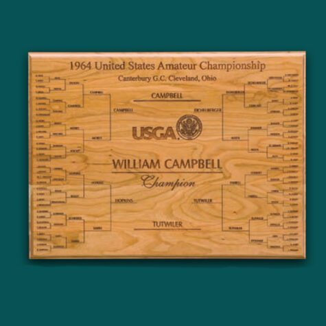 Wood Championship Plaque
