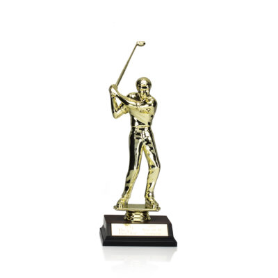 Gold Tone Male Trophy